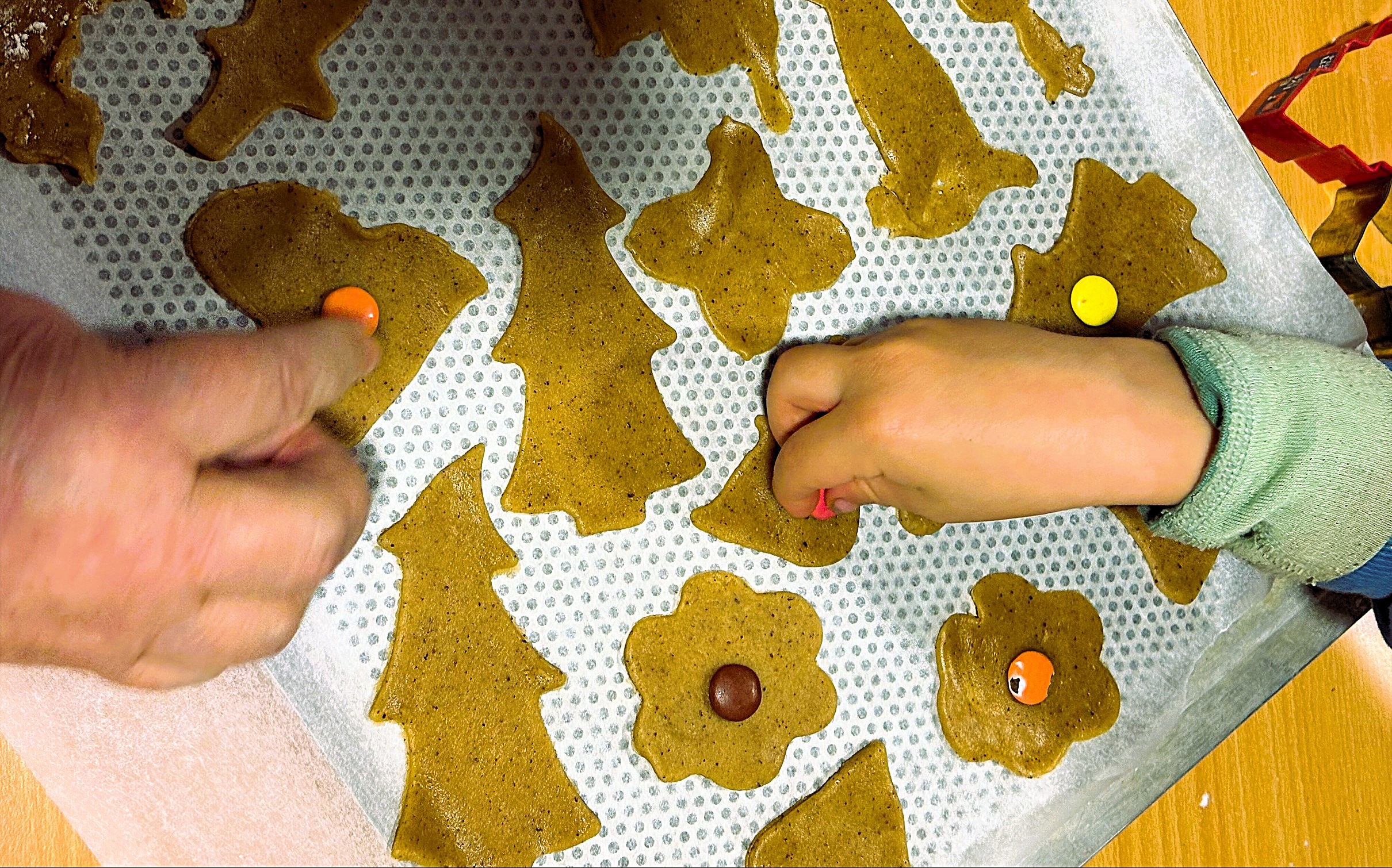 hender og pepperkaker