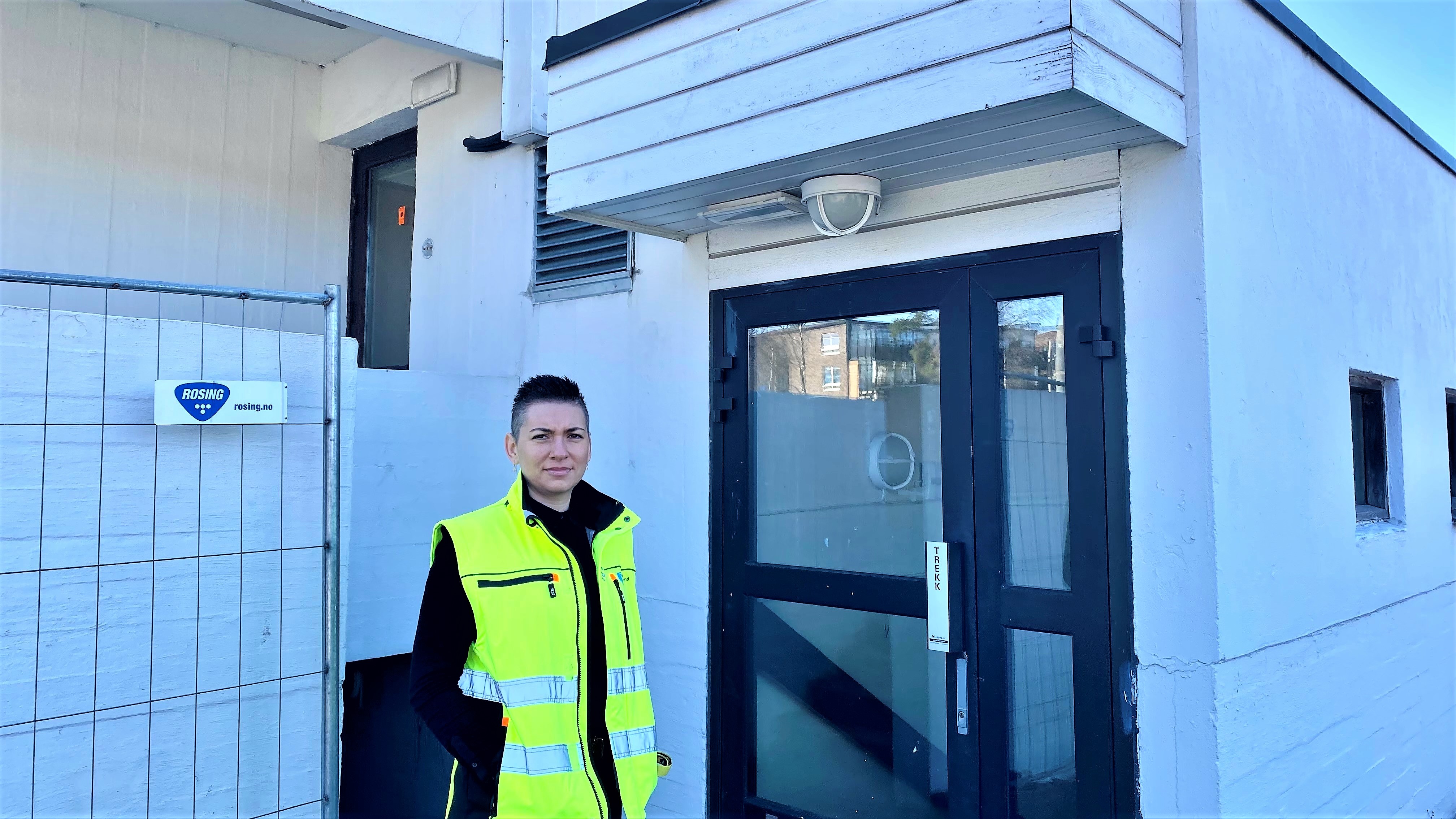 Bilde av Rita Jaskolska utenfor fritidsklubben