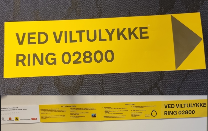 Bilde av et viltbånd