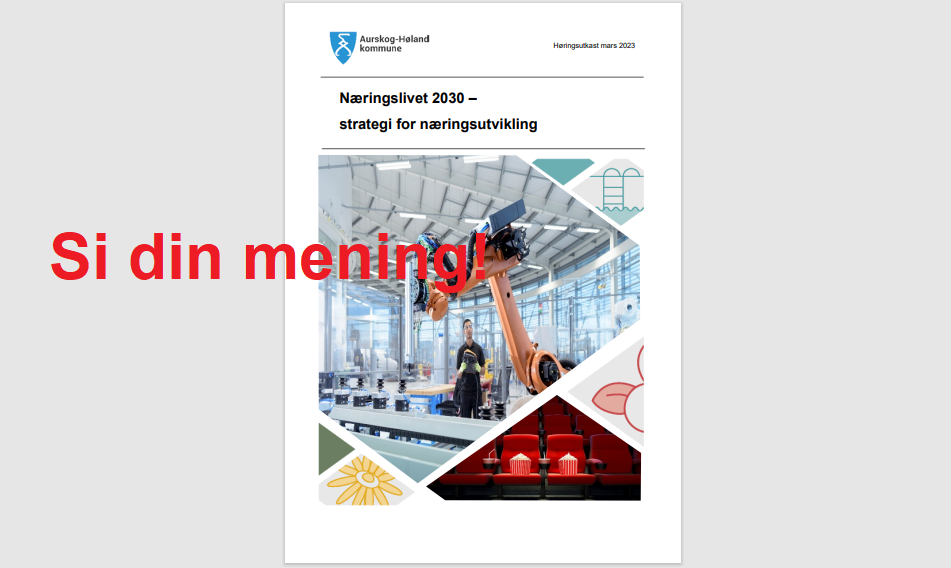 bilde av plan som er på høring